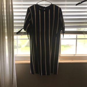 Black and white dress